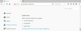 firefox browser settings address bar