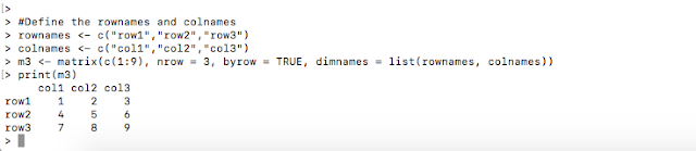 Naming A Matrix in R - OindrilaSen