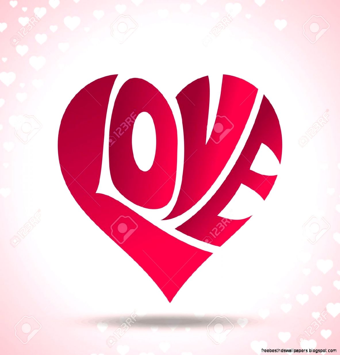 Vector Of Love Heart Royalty Free Cliparts Vectors And Stock