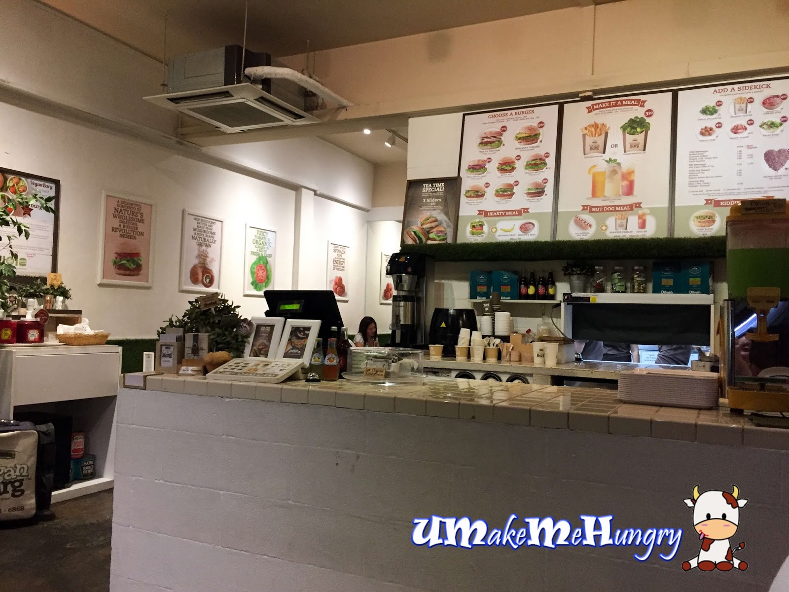Vegan Burg's Ordering Counter