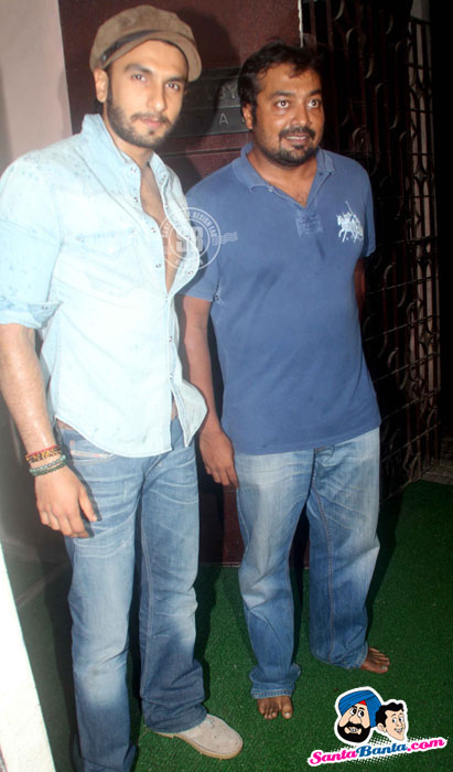 Ranveer Singh and Anurag Kashyap - (9) - Gang of Wasseypur Heroine at Special Screening