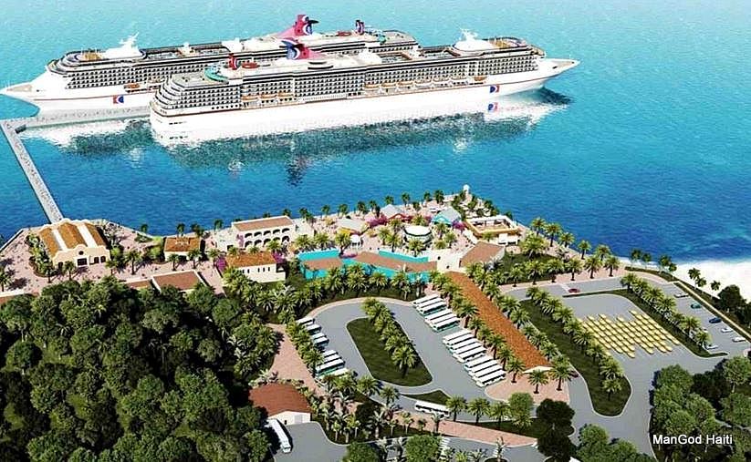 Laurent Lamothe ‏ Bienvenue sur L'ile de La Tortue à CARNIVAL CRUISE