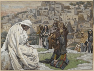 Jesus weeps over Jerusalem - James Tissot