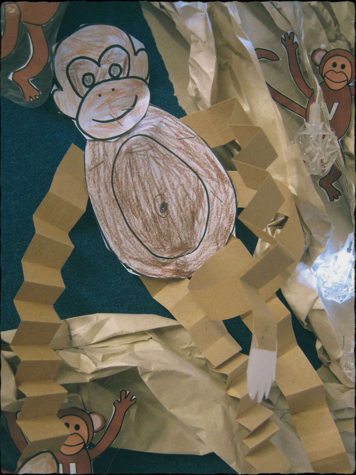 Start at 5 Swinging Monkeys