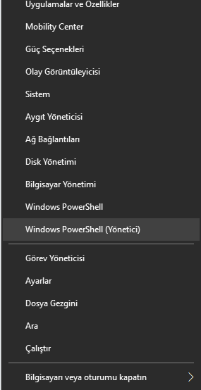 Windows'ta PowerShell'i başlatmanın 9 yolu (yönetici dahil) 10 powershell 8
