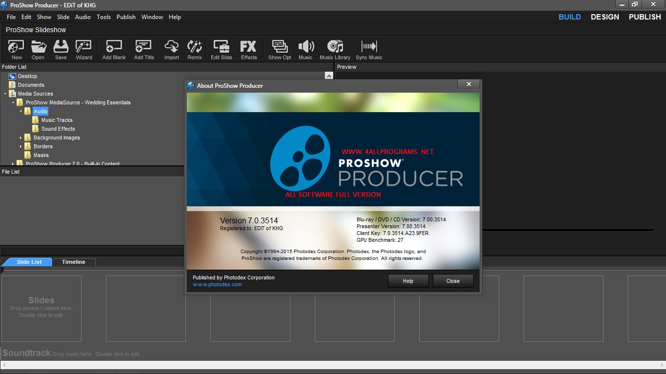 ProShow Producer 9 Free Download Full