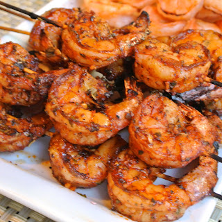 Mom, What's For Dinner?: Grilled Garlic and Herb Shrimp