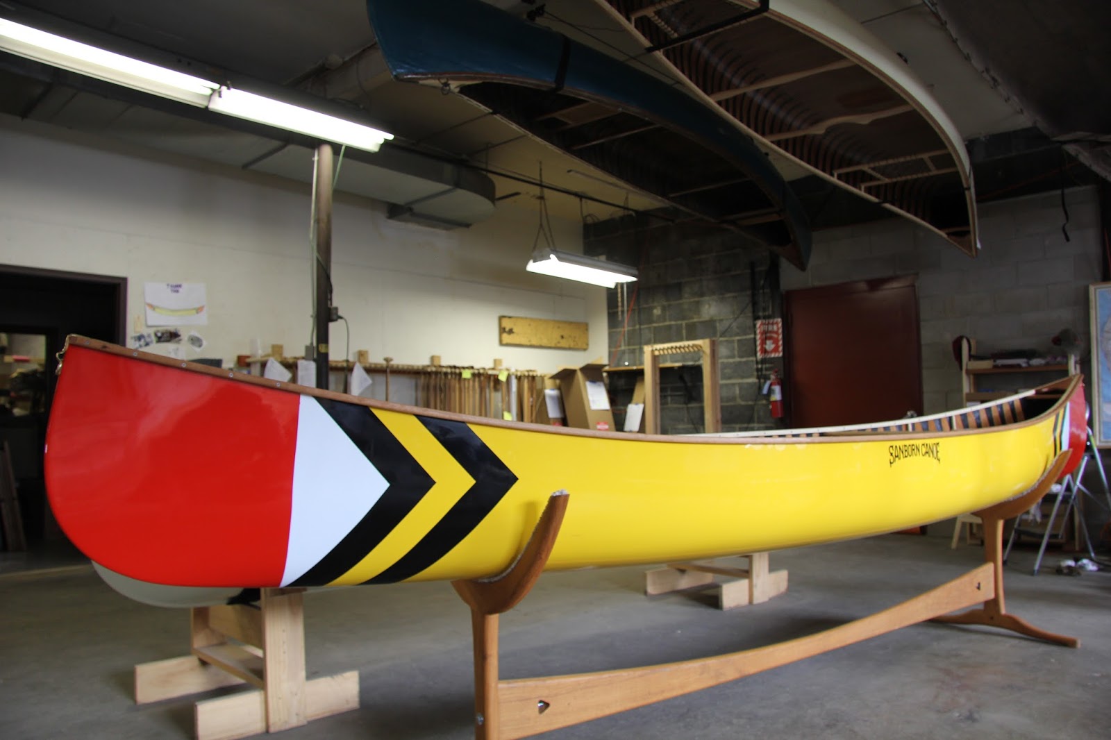 CHAD'S DRYGOODS CHAD'S VISIT TO SANBORN CANOE CO., WINONA MN.