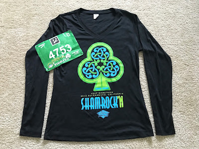 Shamrock'n Half marathon long sleeve shirt
