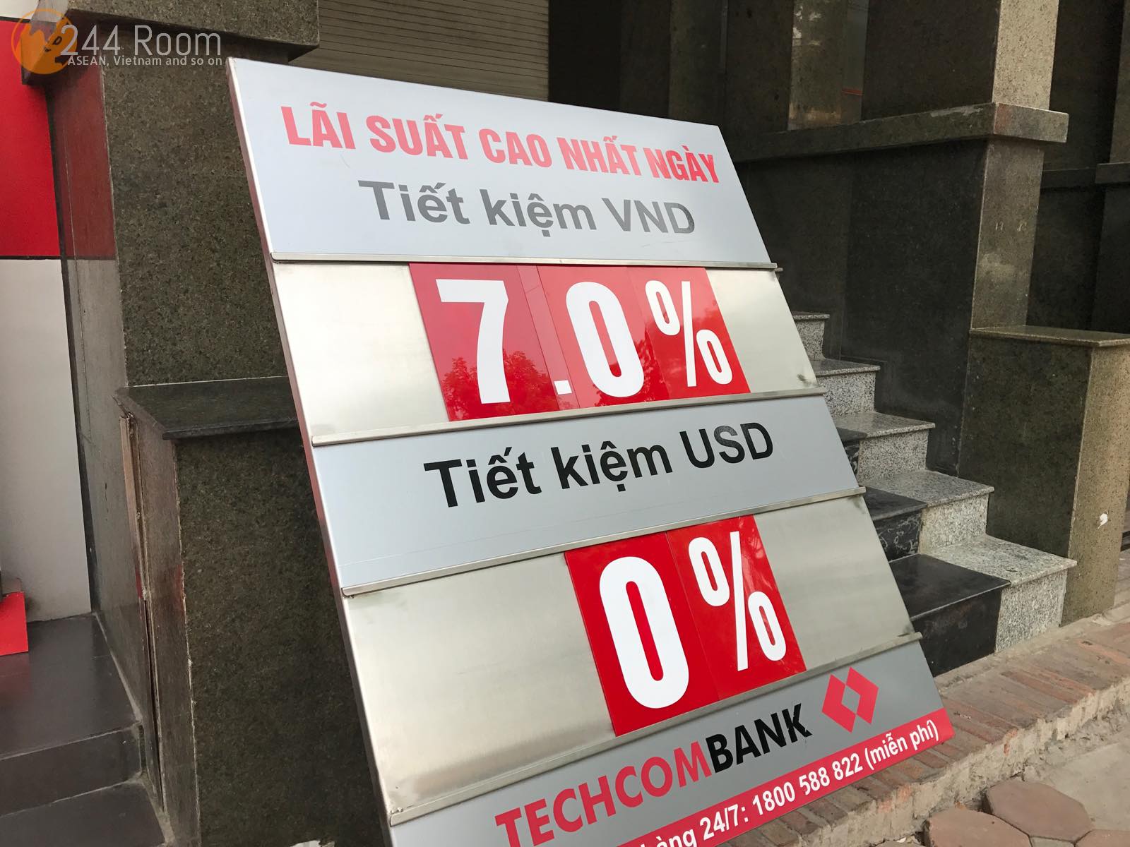 Bank interest rate VN ベトナムの預金金利