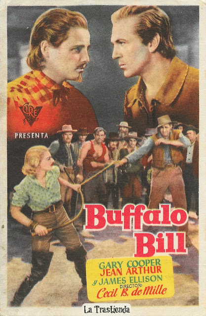 Programa de Cine - Buffalo Bill - Gary Cooper - Jean Arthur