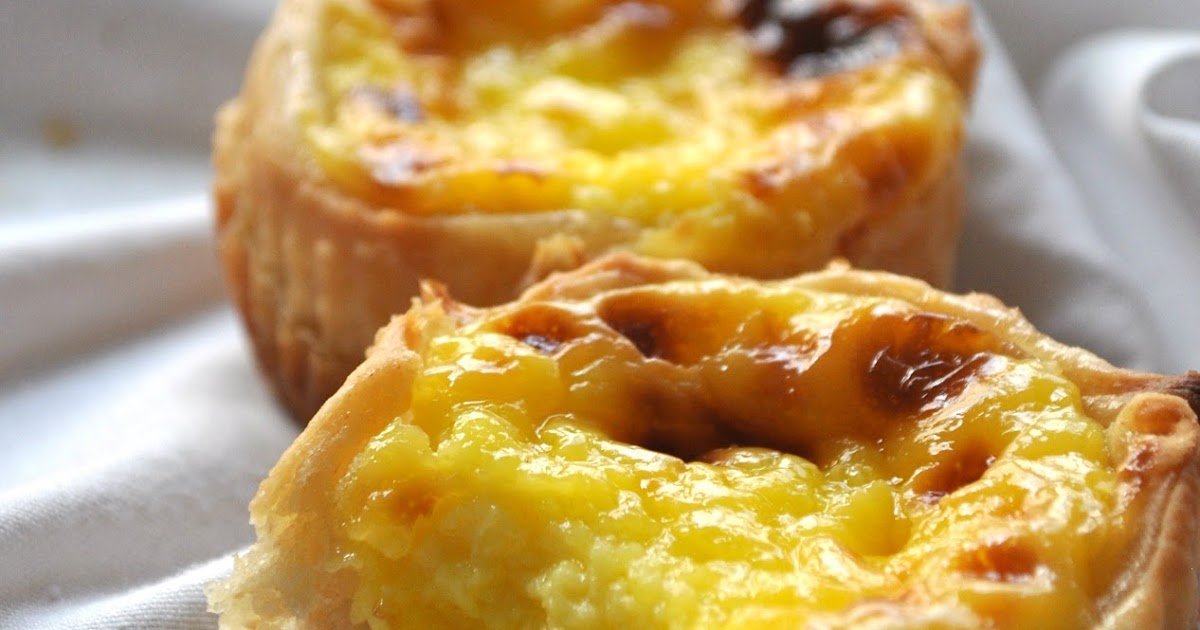 portuguese egg custard tarts - macau in a tartshell | Chow Creations