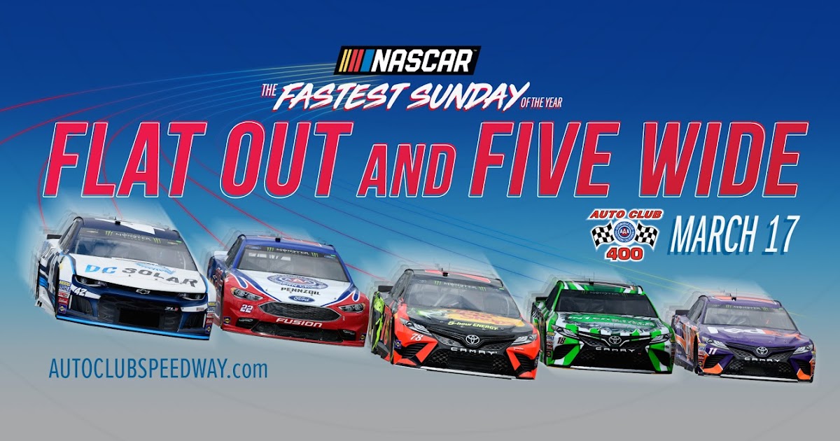 NASCAR Race Mom Auto Club Speedway Planning Historic Event to Salute