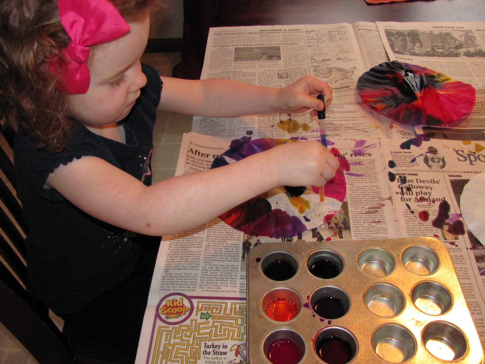 The Chocolate Muffin Tree Coffee Filter Flowers and Handmade Cards