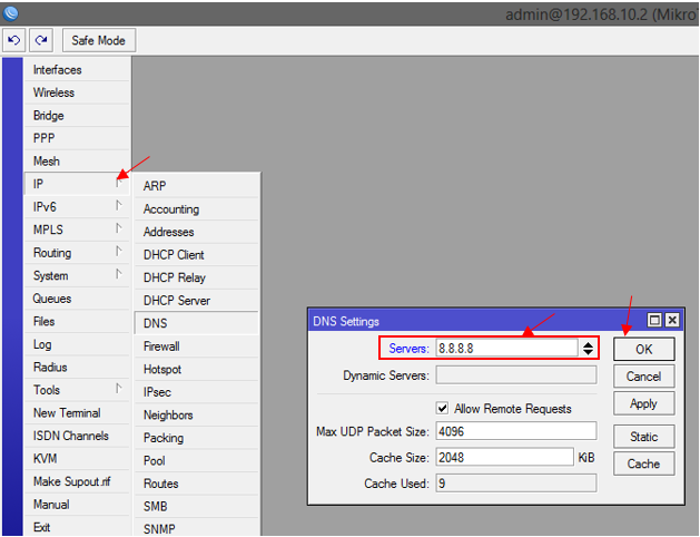 Setting NAT MikroTik via Winbox - Anak Bulan Software