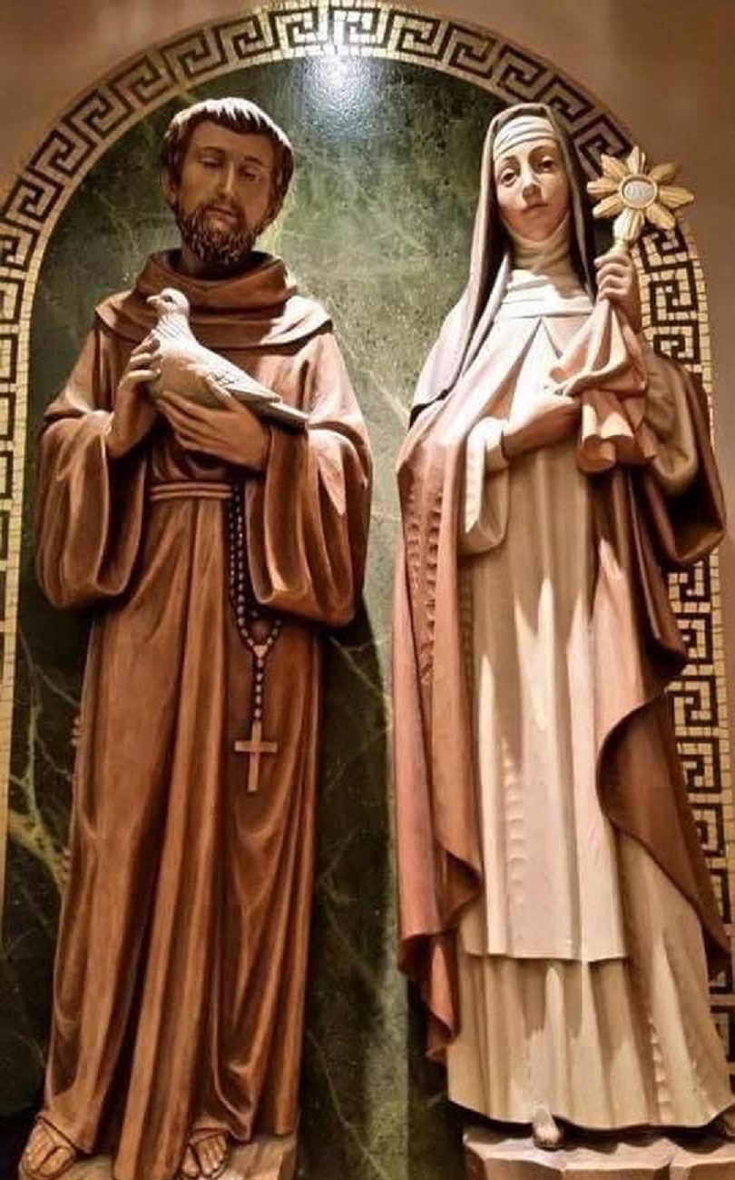 PAZ E BEM! Caminho de São Francisco de Assis SÃO FRANCISCO E SANTA CLARA PAZ E BEM! Caminho de São Francisco de Assis SÃO FRANCISCO E SANTA CLARA