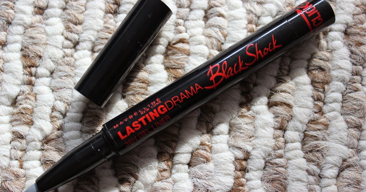 Maybelline Lasting Drama Gel Eyeliner Pen Black // Review BRITISH