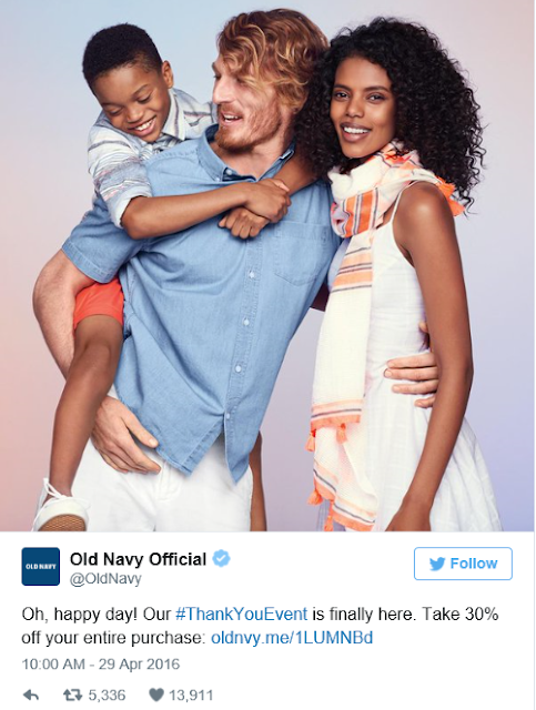 Old Navy stands by interracial Ad and ignores trolls who threatened to boycott their stores