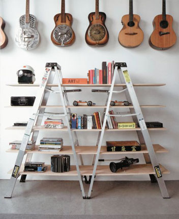 Decorating With Ladders 25 Creative Ways The Cottage Market