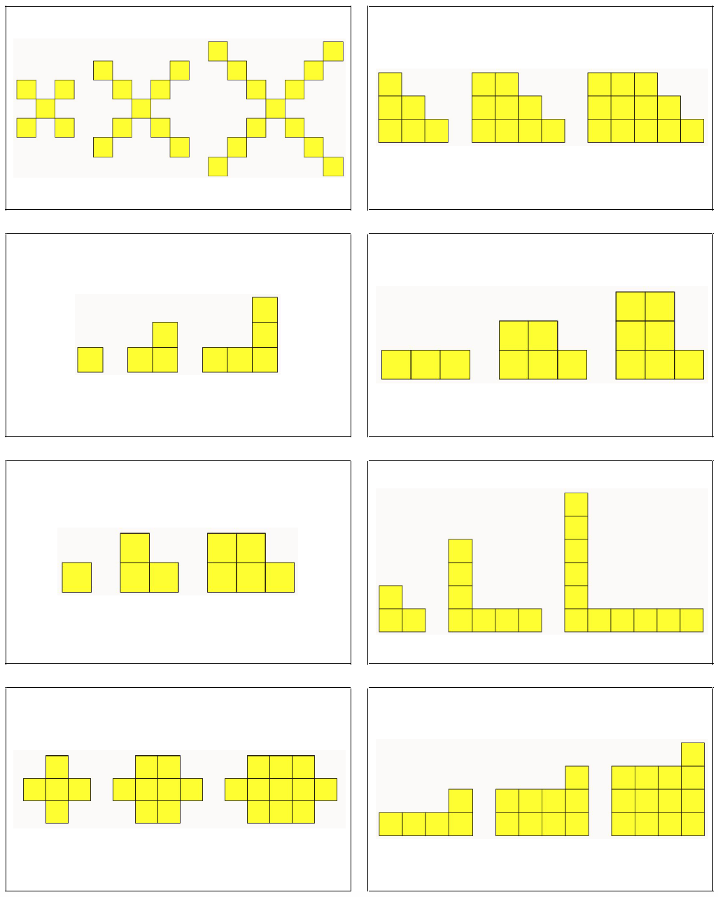Engaging Math: Visual Pattern Cards