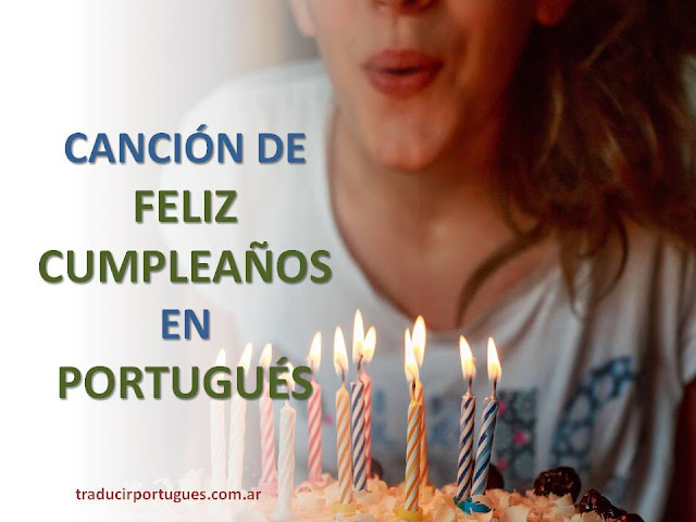 Canción de feliz cumpleaños en portugués