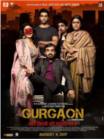 Gurgaon 2017 Hindi Movie 720p HDRip 800Mb watch Online Download Full Movie 9xmovies word4ufree moviescounter bolly4u 300mb movie