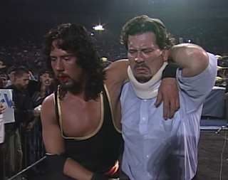 WCW HALLOWEEN HAVOC 96 REVIEW: Nick Patrick helps Syxx to the back