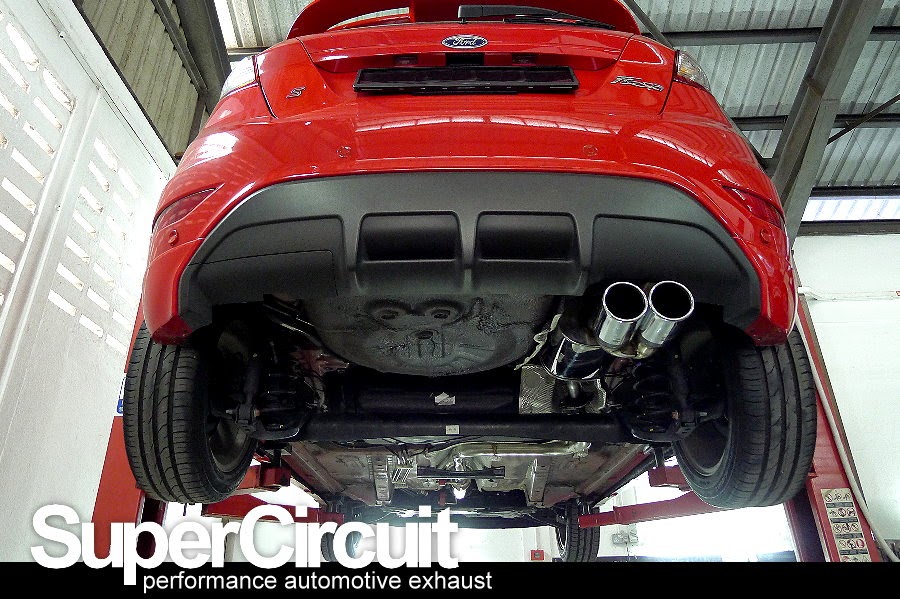 SUPERCIRCUIT Exhaust Pro Shop Ford Fiesta catback exhaust customization