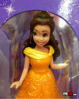 princess figure with eyes in wrong place funny