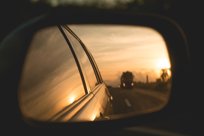 reflexo no retrovisor reflexo no retrovisor