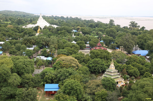 10-08-16. Mingun, monasterio Shwe In Bin, templo Mahamuni Buda y mercado Zay Cho - Objetivo Birmania (3)
