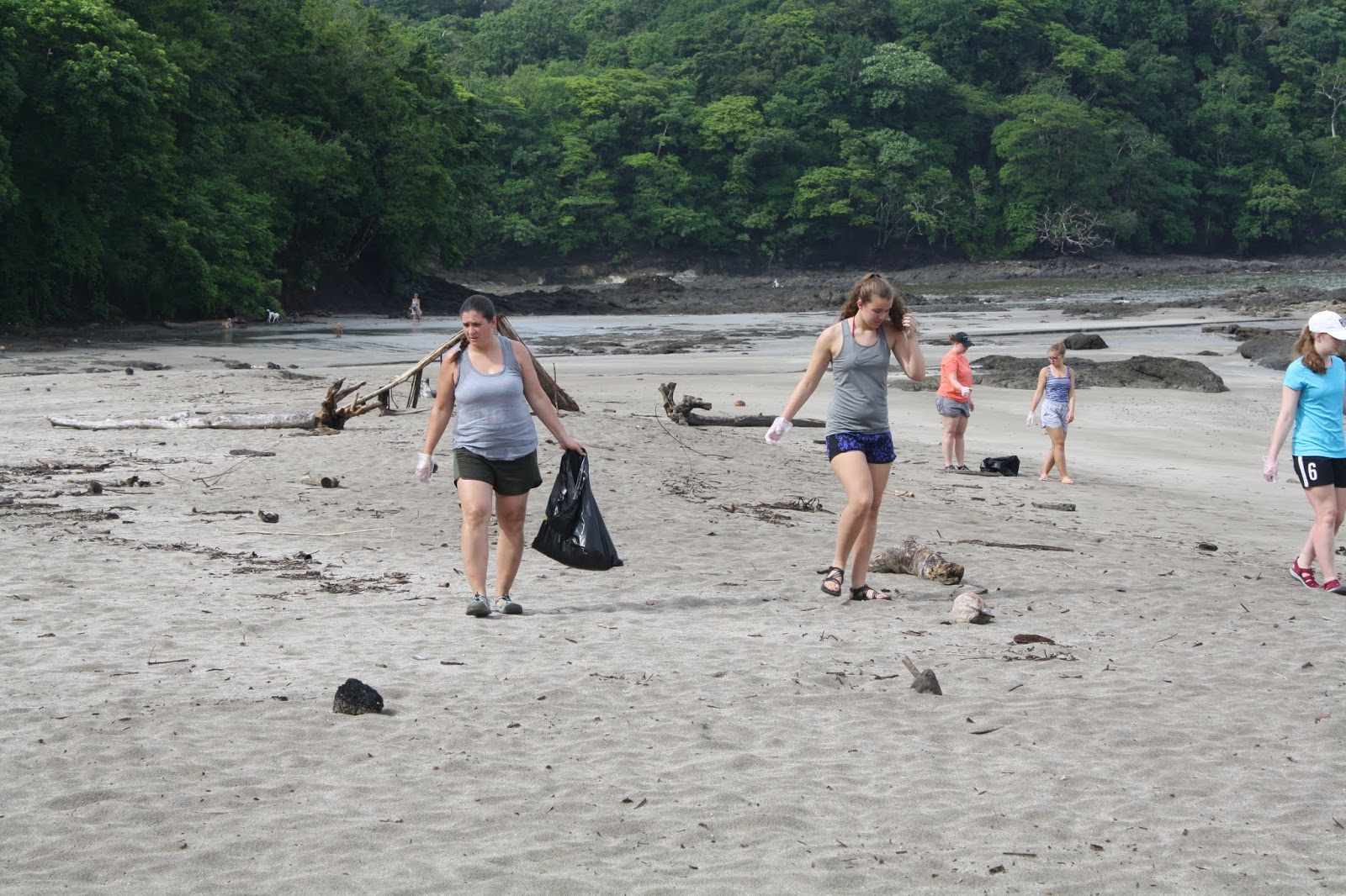 Mason Costa Rica Trip 2018 Beach Cleanup