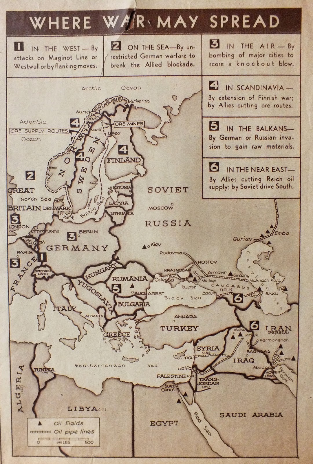 1940. Maps of the War So Far 1940. Maps of the War So Far
