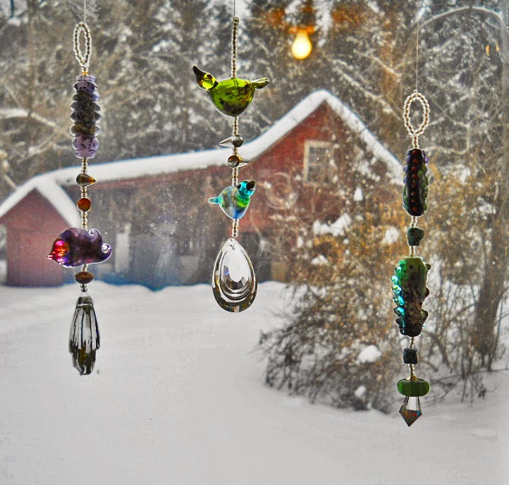 Lampwork Glass Beads, Playing With Fire Handmade Lampwork Glass Bead Suncatchers and Kits