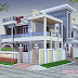 36x62 Decorative modern house in India