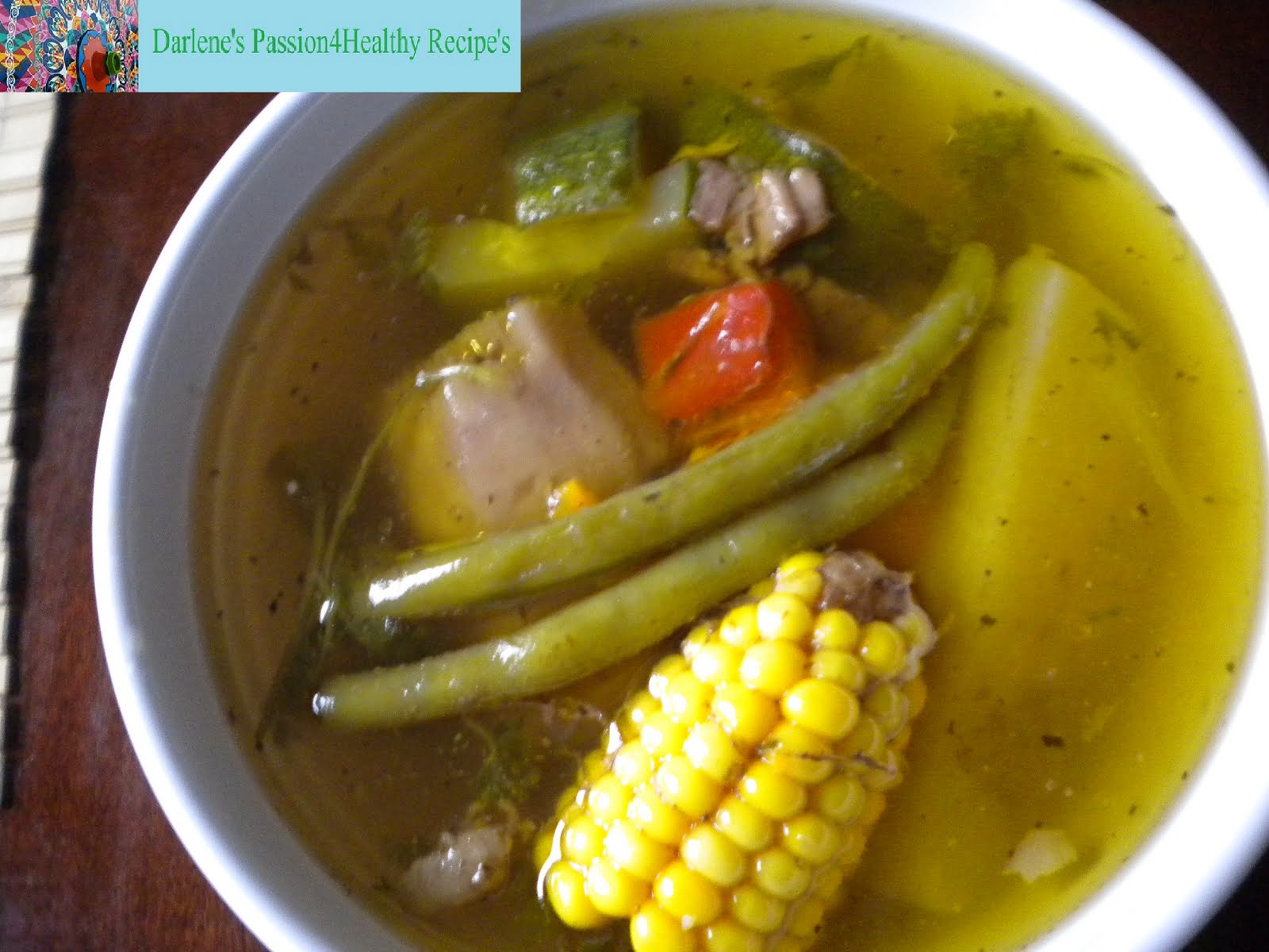 Darlene's Passion4Healthy Recipes Spanish Beef Soup