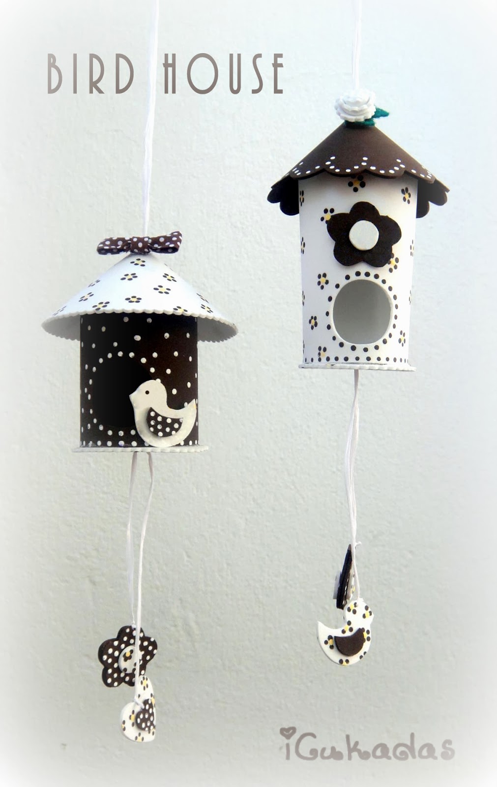 iCukadas: Casitas pájaros decorativas