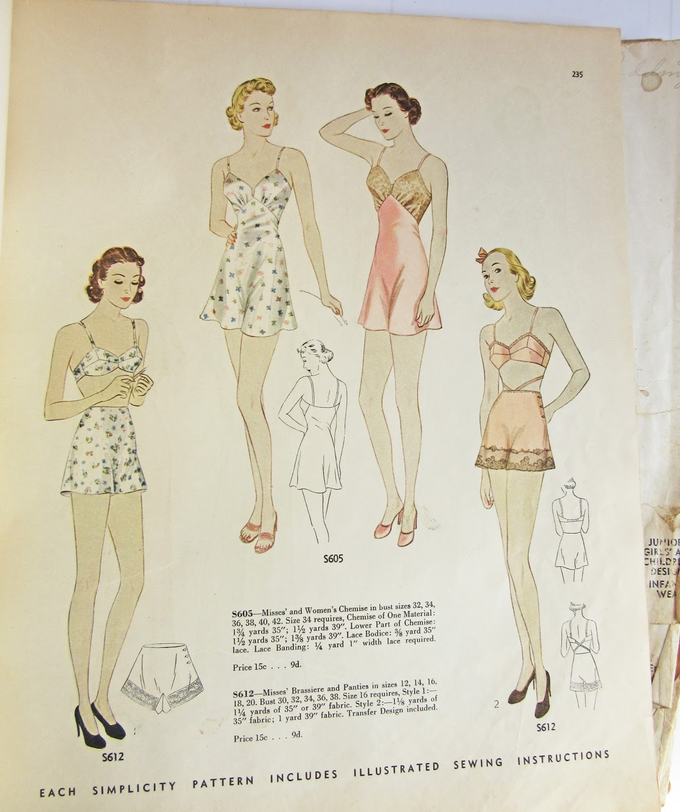 A Few Threads Loose: My 1938 Simplicity Catalog - Equal Parts Sad and