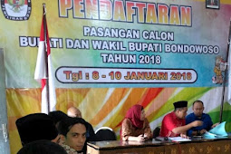  KPUD Umumkan Dua Pasangan Cabup-Cawabup Bondowoso Lolos Tes Kesehatan 