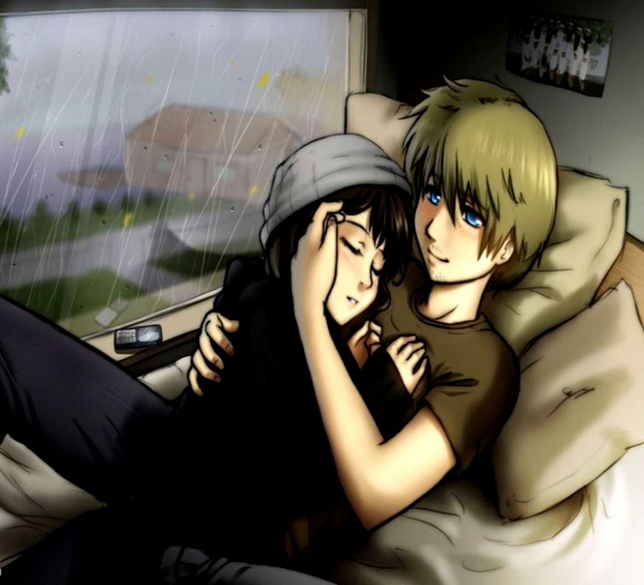 Cute Image Couple Love Wallpaper Hippiehippieshakeshake