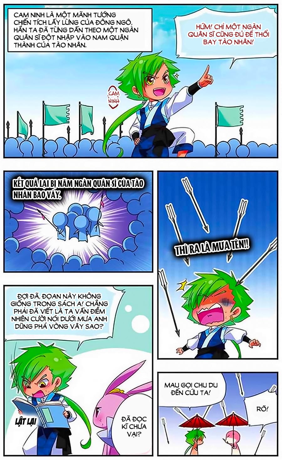 Manh Tam Quốc Chap 111 - Next Chap 112