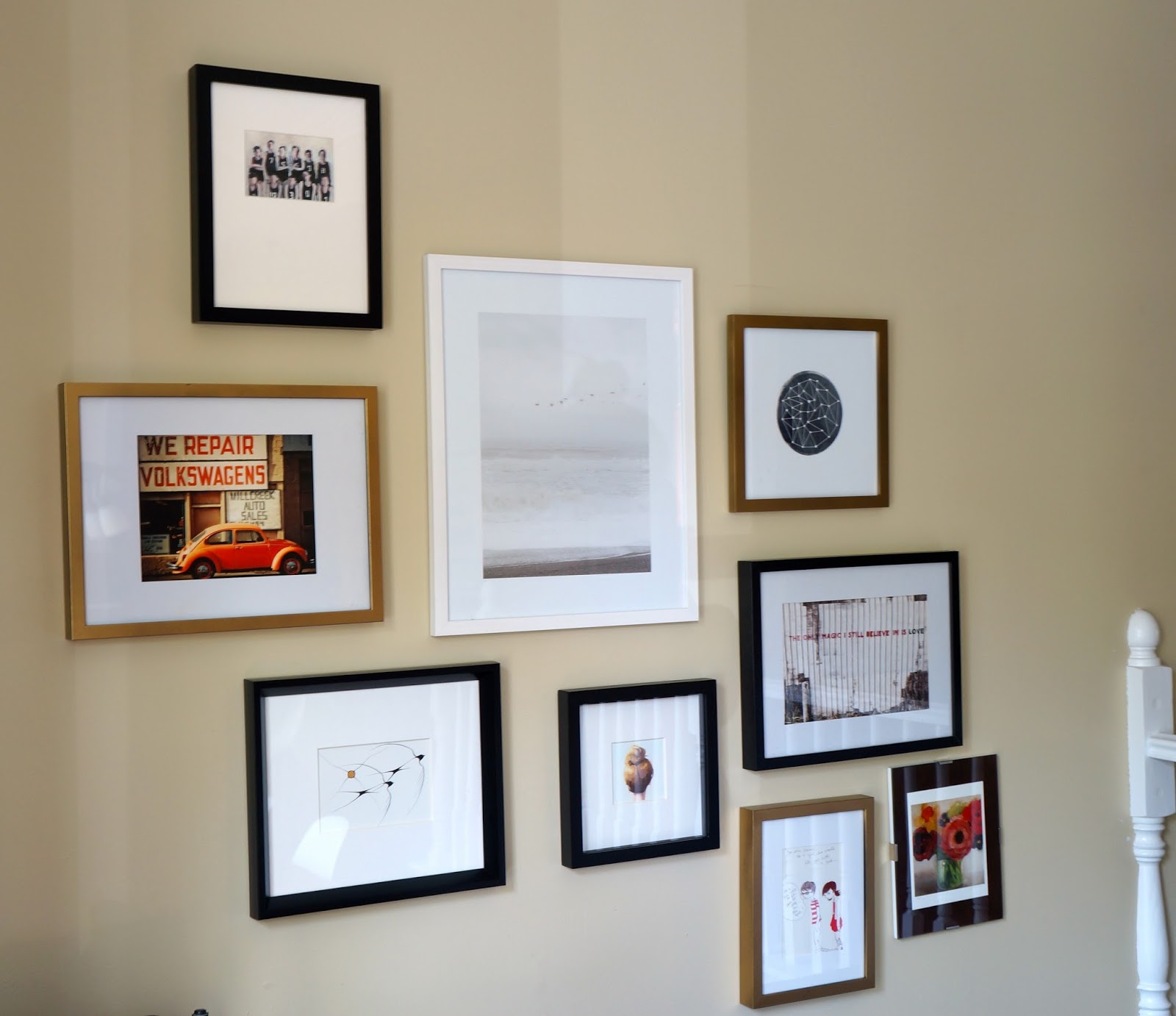 Dining Room Gallery Wall: Complete! | The Shimmer