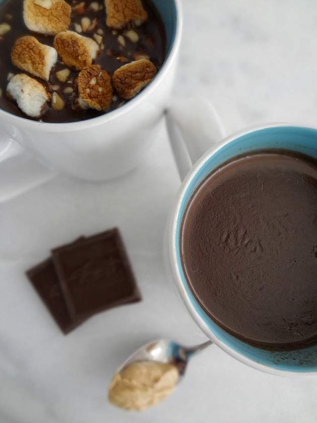 Thick Peanut Butter Hot Chocolate Thick Peanut Butter Hot Chocolate