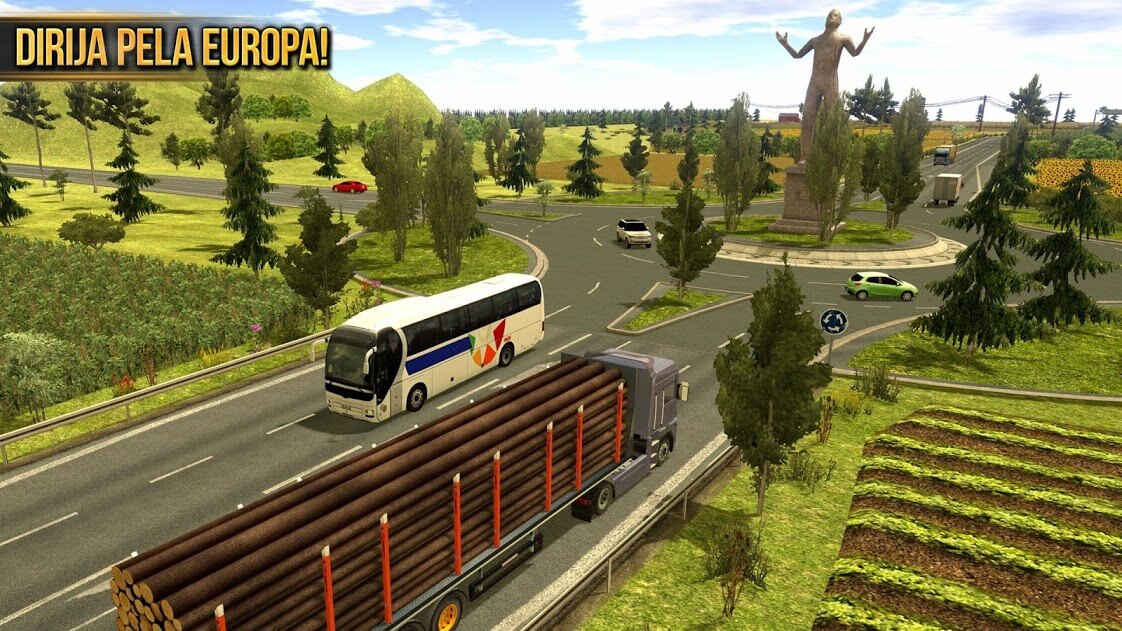 Caminhao Simulator : Europe APK MOD Dinheiro Infinito v 1.3.4