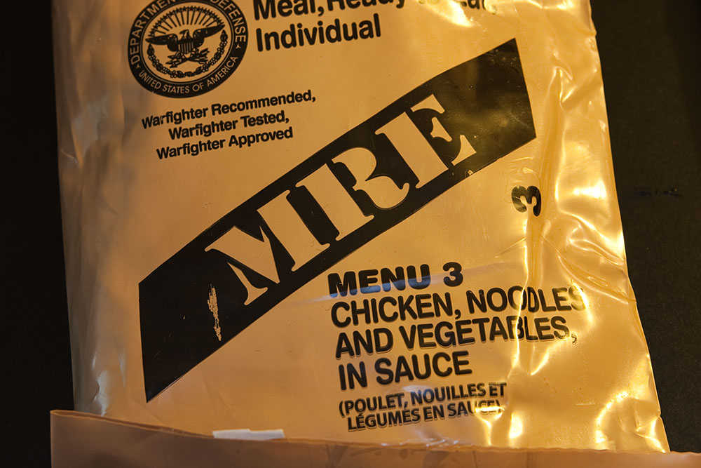 Women and Dreams MRE Menu 3 Chicken, Noodles and Vegetables, in Sauce