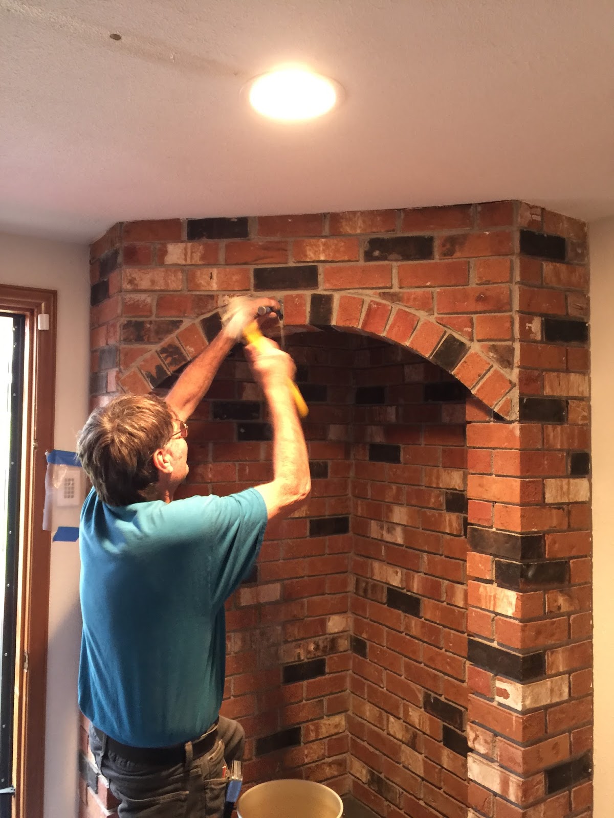 The Point October 19 2015 Fireplace Removal