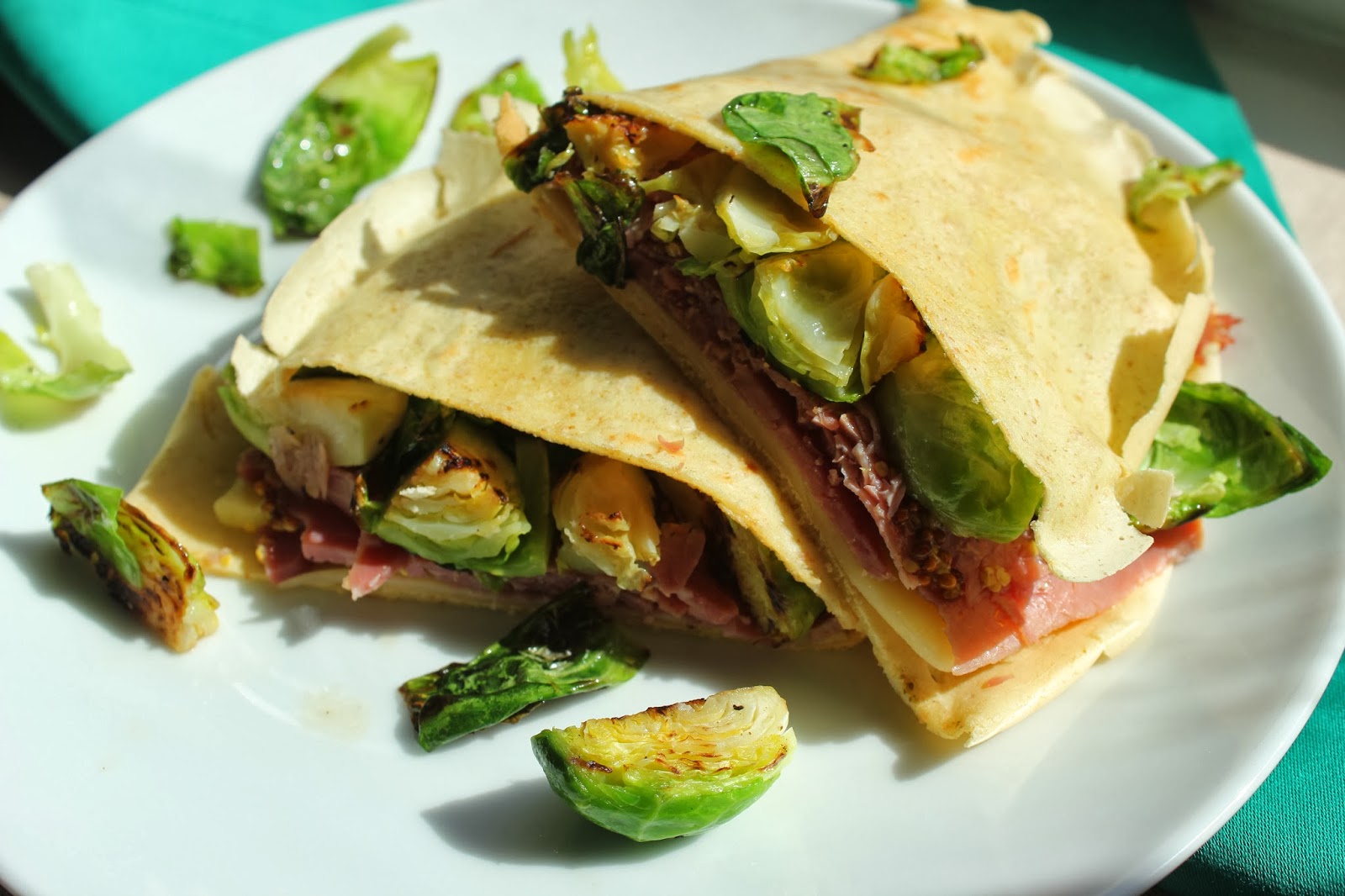 Delicious Dishings Corned Beef On Rye Crepes