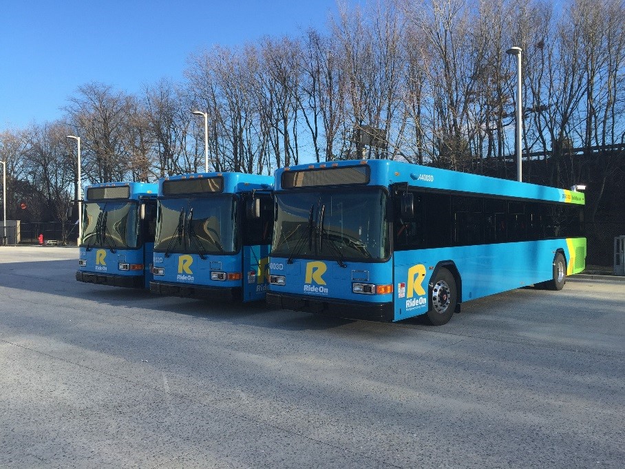 Go Montgomery First of 57 New Ride On Buses Have Arrived