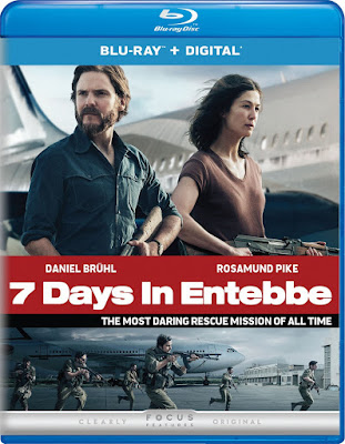 7 Days In Entebbe Blu Ray Cover