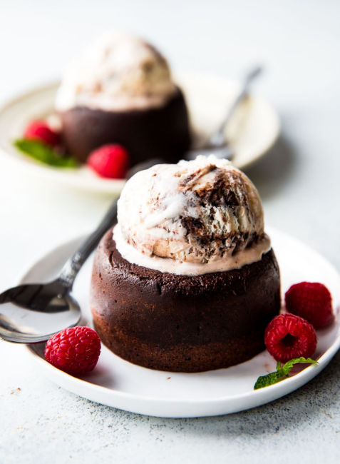 CHOCOLATE LAVA CAKES CHOCOLATE LAVA CAKES